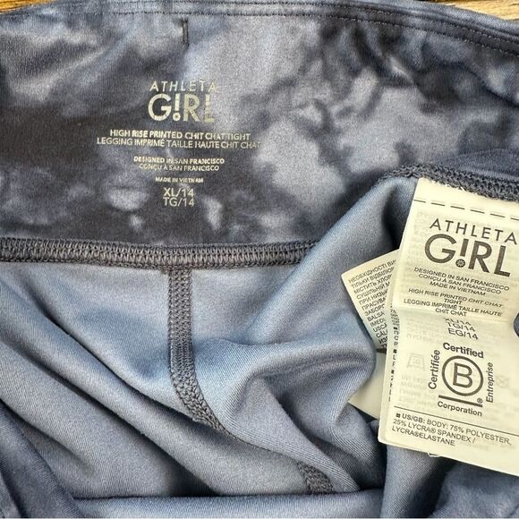 Athleta Girl Blue Leggings - Picture 7 of 7